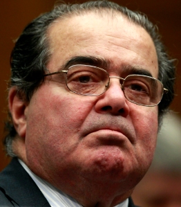 Justice Scalia testifies on Capitol Hill in Washington